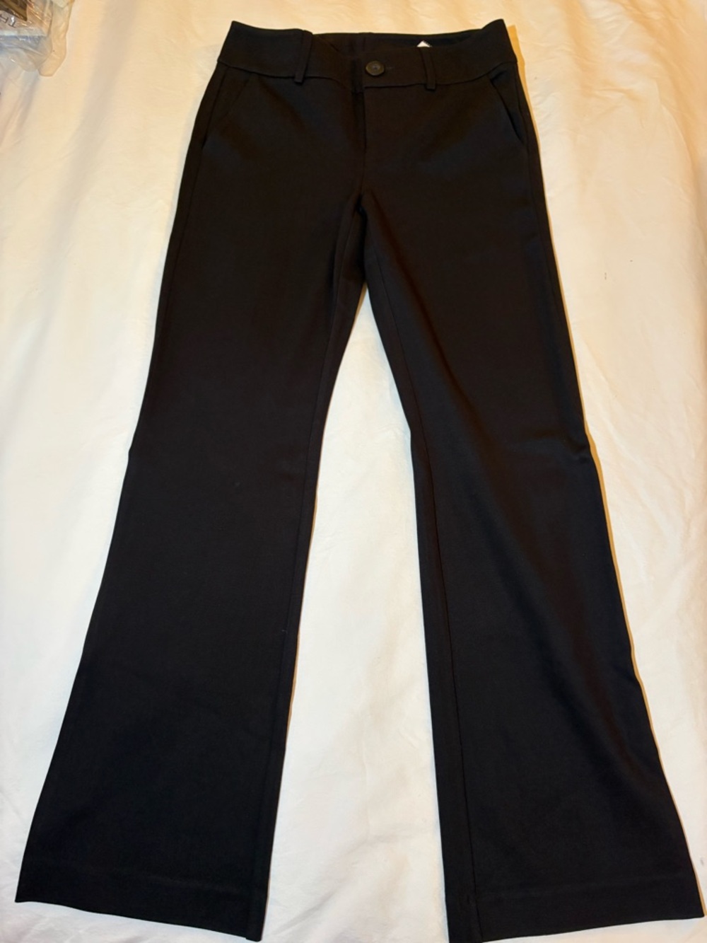 CAbi Black Ponte Flare Pants